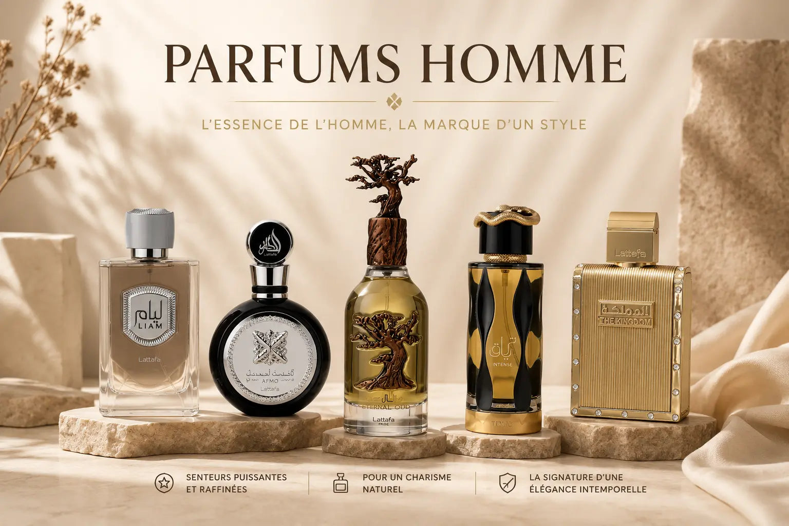 Parfums Homme - Jolly HumaniTé