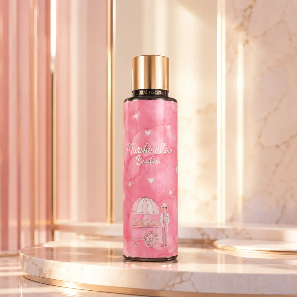 Brume parfumée Marshmallow Bonbon Dubai Flower 250 ml marshop