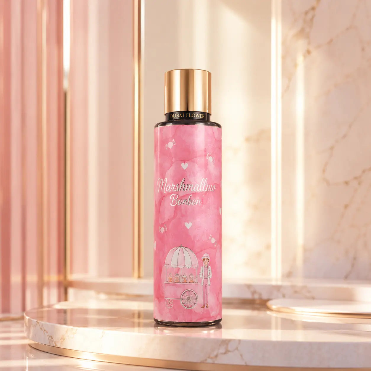 Brume parfumée Marshmallow Bonbon Dubai Flower 250 ml marshop