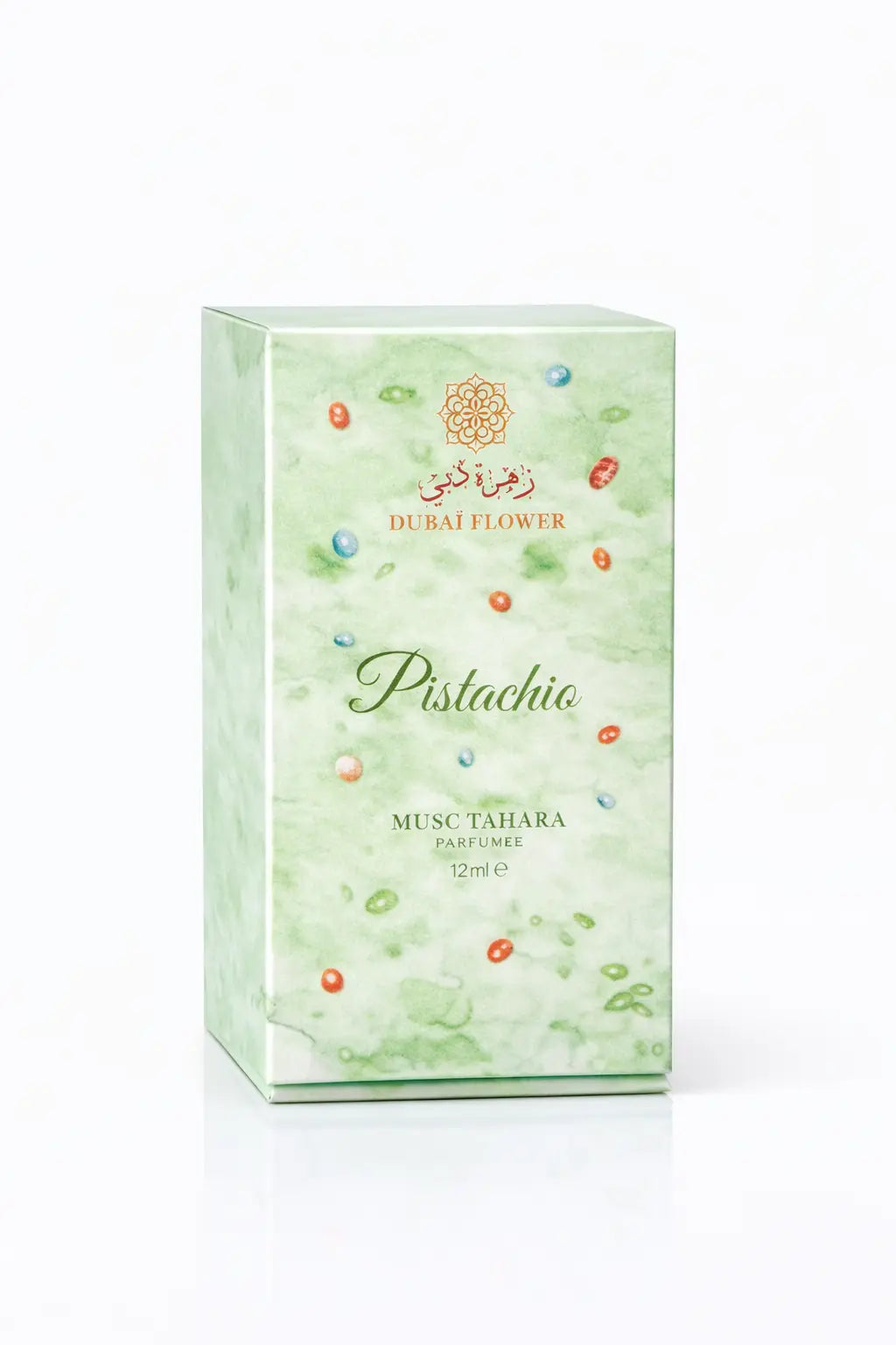 Musc Tahara Pistachio – Dubai Flower | 12 ml Musc gourmand, lacté & propre Parfum grossiste