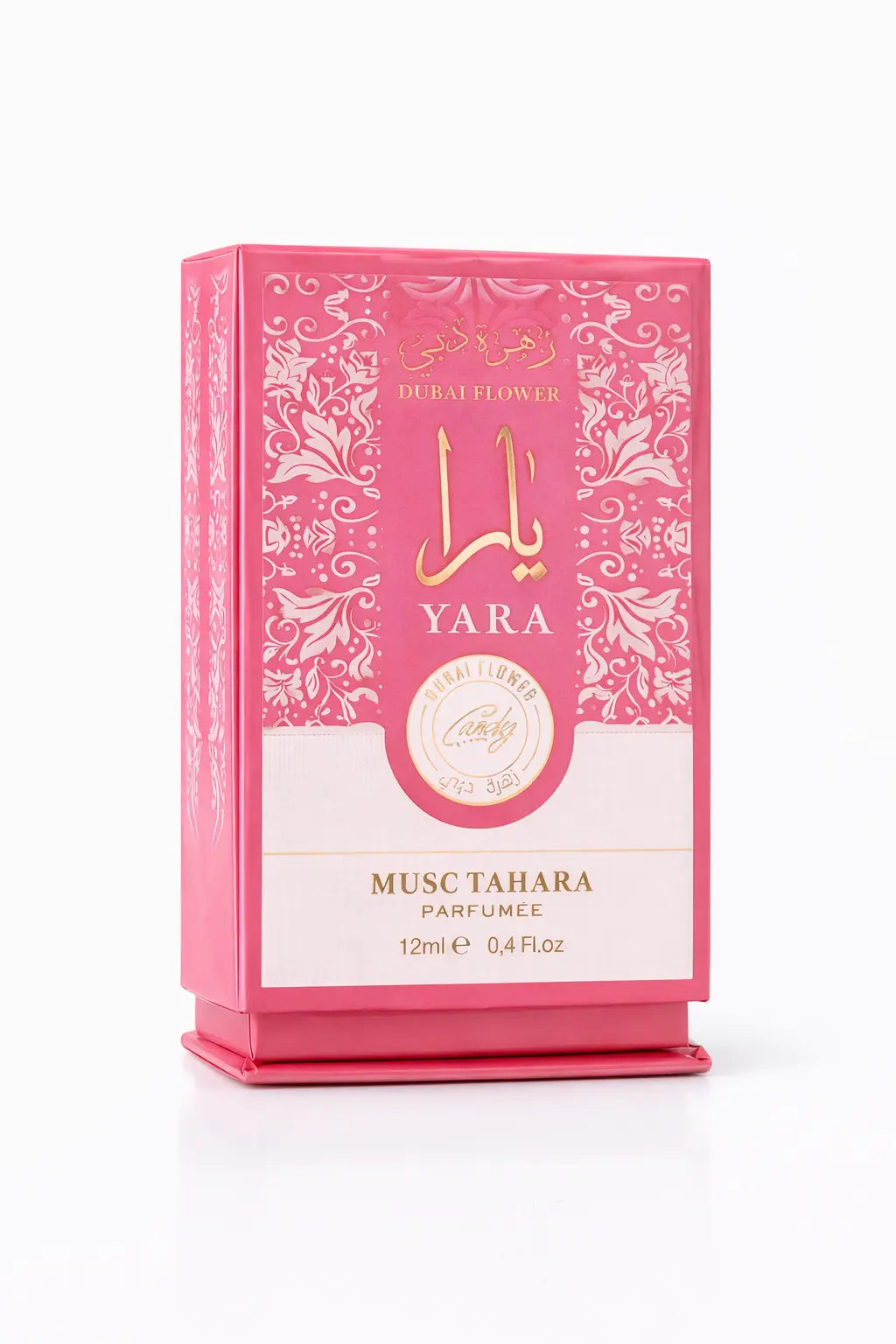 Musc Tahara Yara Candy – Bonbon & Sucre Rosé | Dubai Flower Parfum grossiste