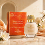 musc tahara mango cream 12 ml Gris Montaigne Paris image artistique du produit