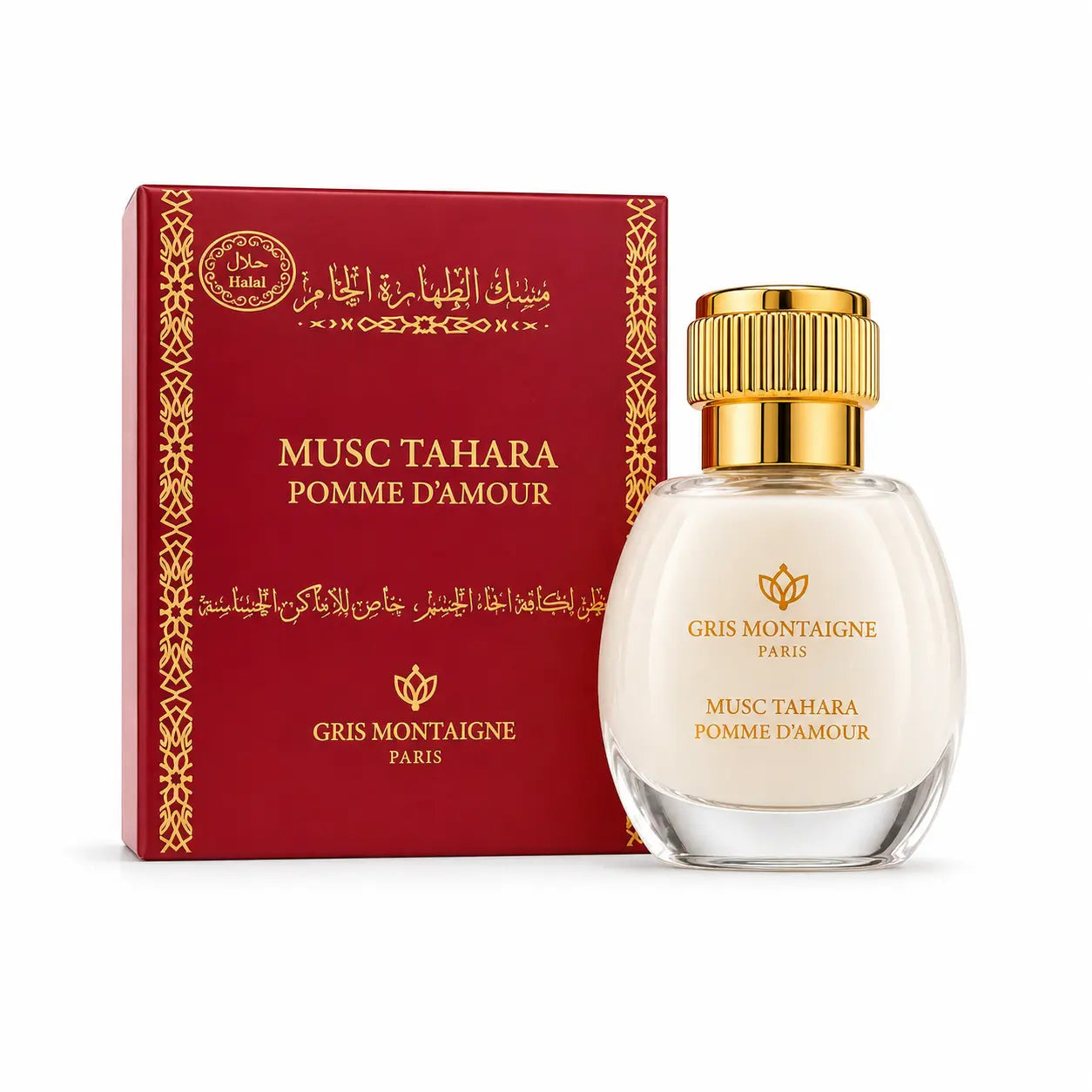 musc tahara pomme d'amour Gris Montaigne paris 12 ml image e-commerce