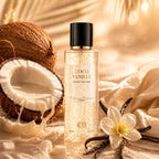 brume parfumée pailletée coco vanille 250 ml collection platinium paris image sensorielle olfactive