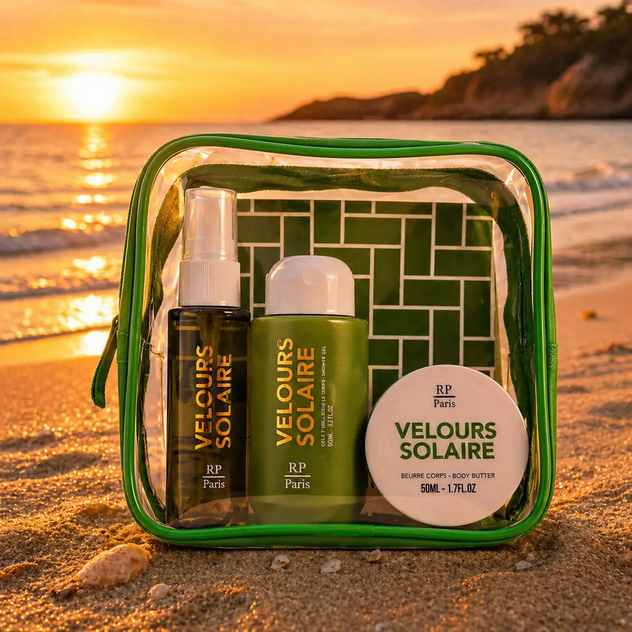 Coffret Travel Set Velours Solaire - RP Paris - Jolly HumaniTé