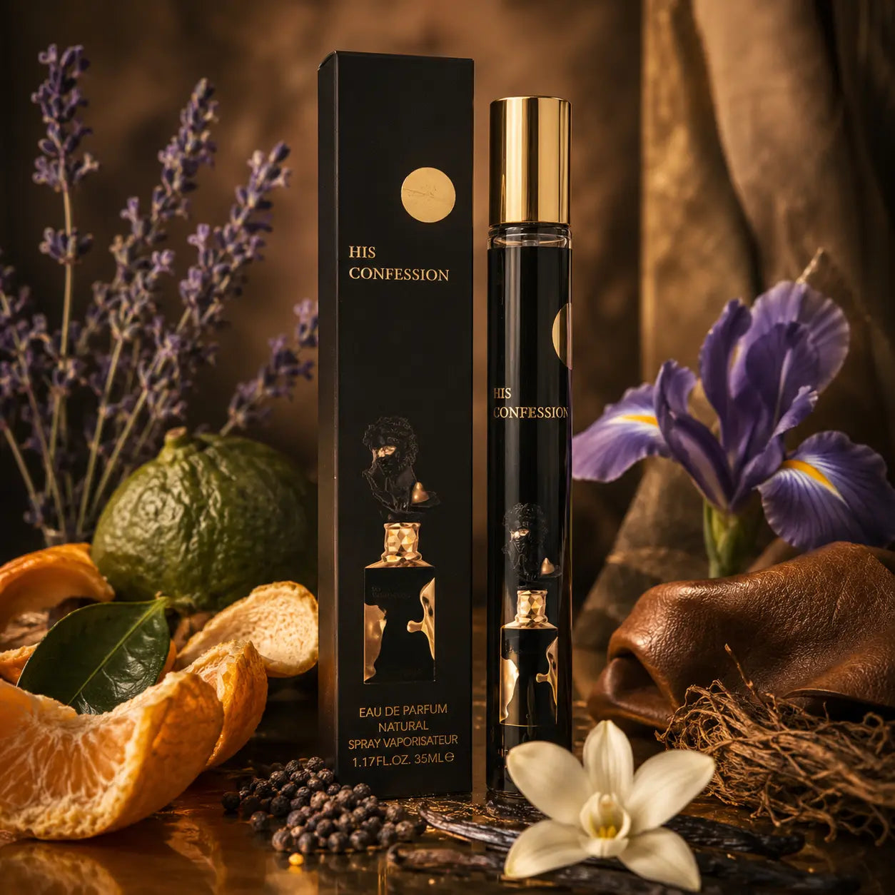His Confession Lattafa  - Eau de Parfum 35 ml Parfum grossiste