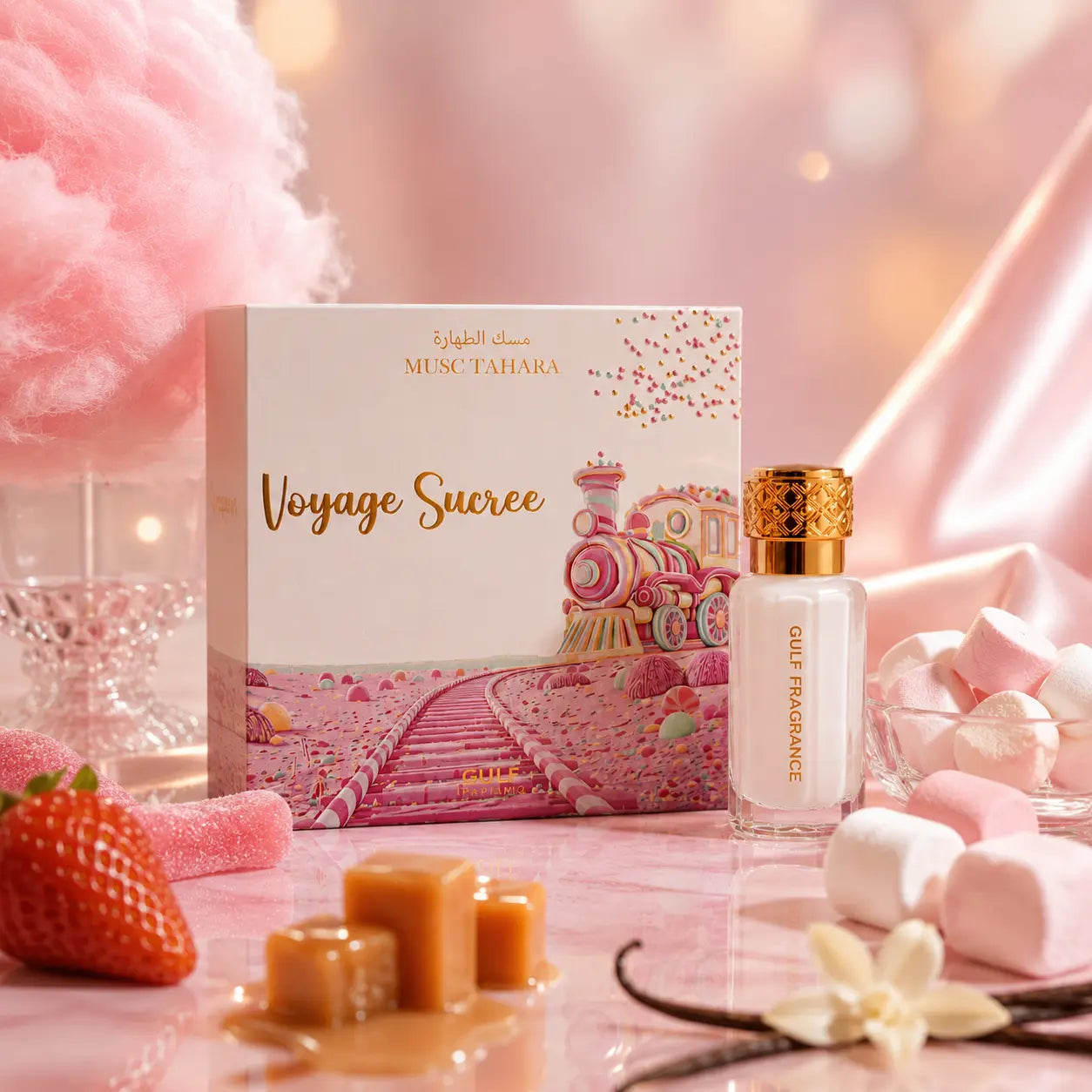 Musc Tahara Voyage sucrée Gulf Fragrance 12 ml Parfum grossiste