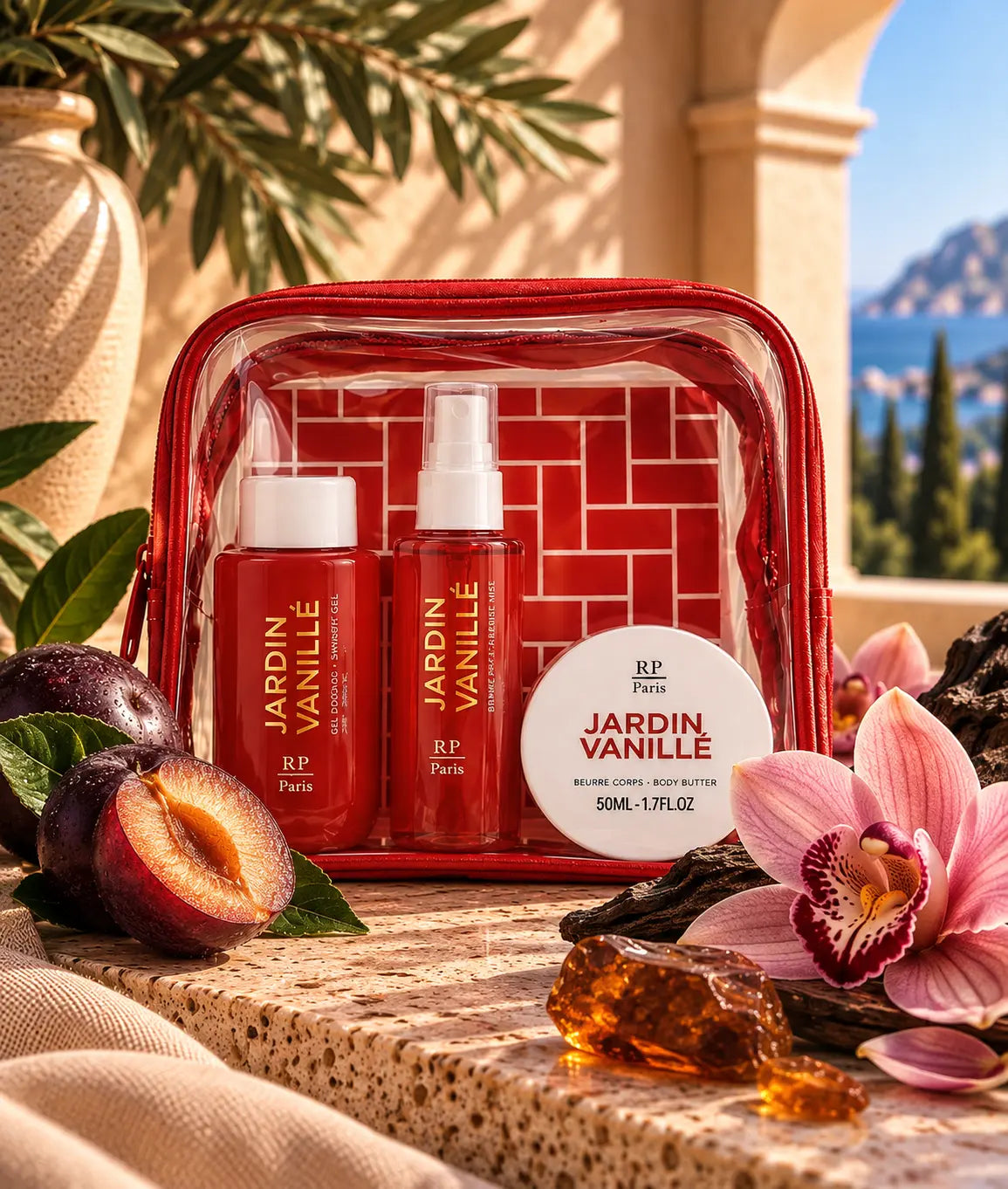 Coffret Travel Set Jardin Vanillé - RP Paris marshop