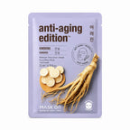 Masque anti-âge Anti-Aging Edition – Masque tissu au ginseng | Mask On Paris Mask On