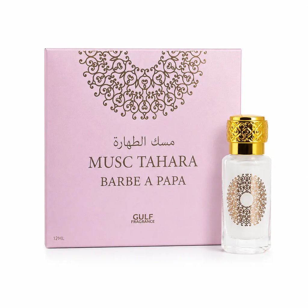 Musc Tahara Barbe à papa Gulf Fragrance 12 ml Parfum grossiste