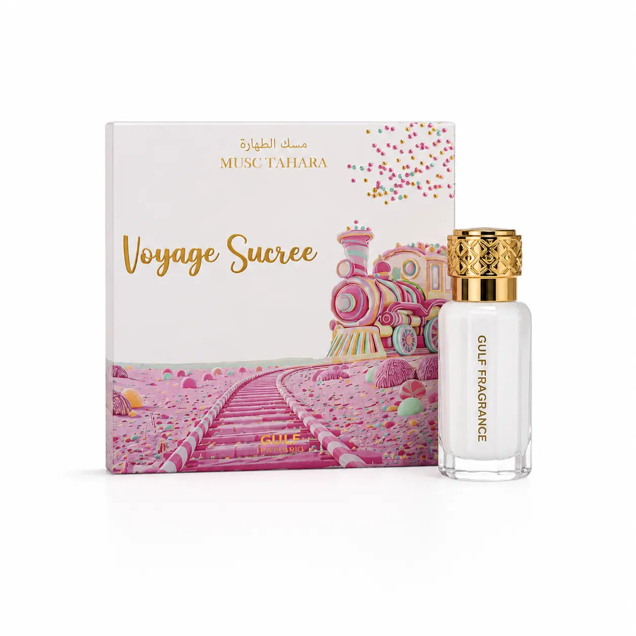 Musc Tahara Voyage sucrée Gulf Fragrance 12 ml Parfum grossiste