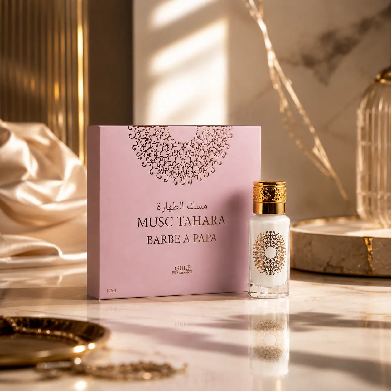 Musc Tahara Barbe à papa Gulf Fragrance 12 ml Parfum grossiste
