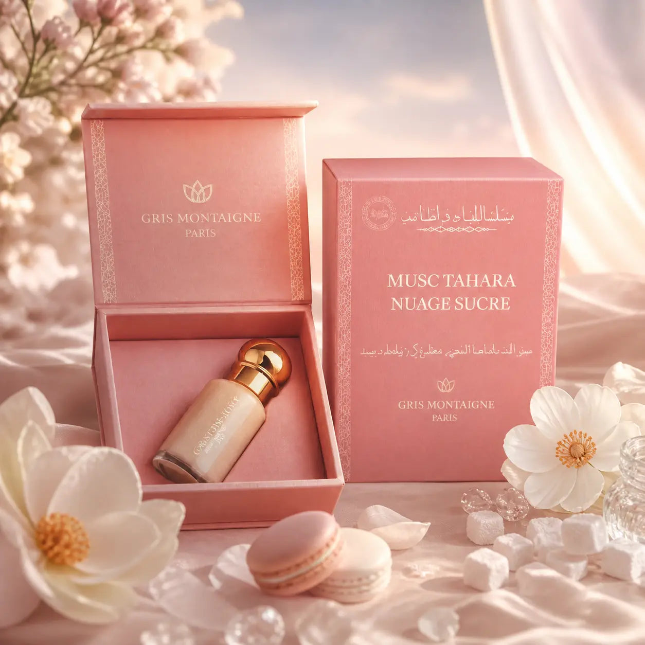 Musc Tahara Nuage Sucré – Gris Montaigne Paris 12 ml Parfum grossiste