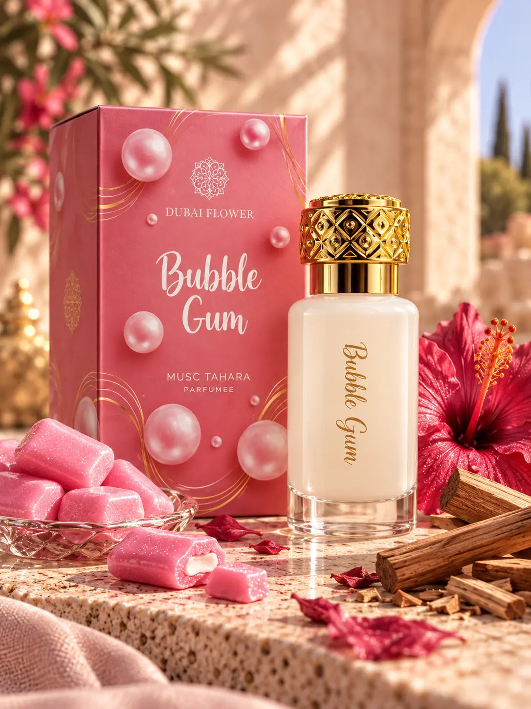 Musc Tahara Bubble Gum Dubaï Flower 12 ml marshop