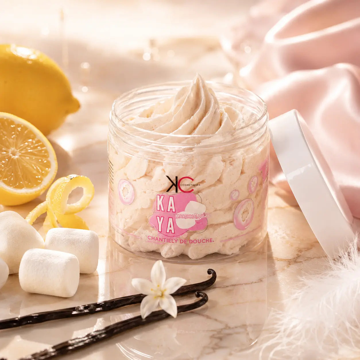 Chantilly de douche Kaya Marshmallow KCosmétiques 100 g kcosmetique