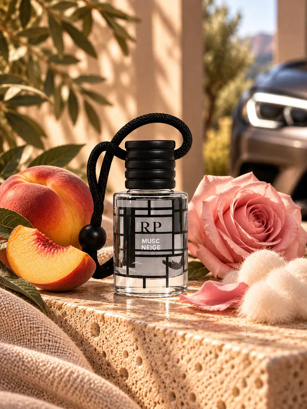 Diffuseur voiture Musc Neige RP Paris-10 ml Parfum grossiste