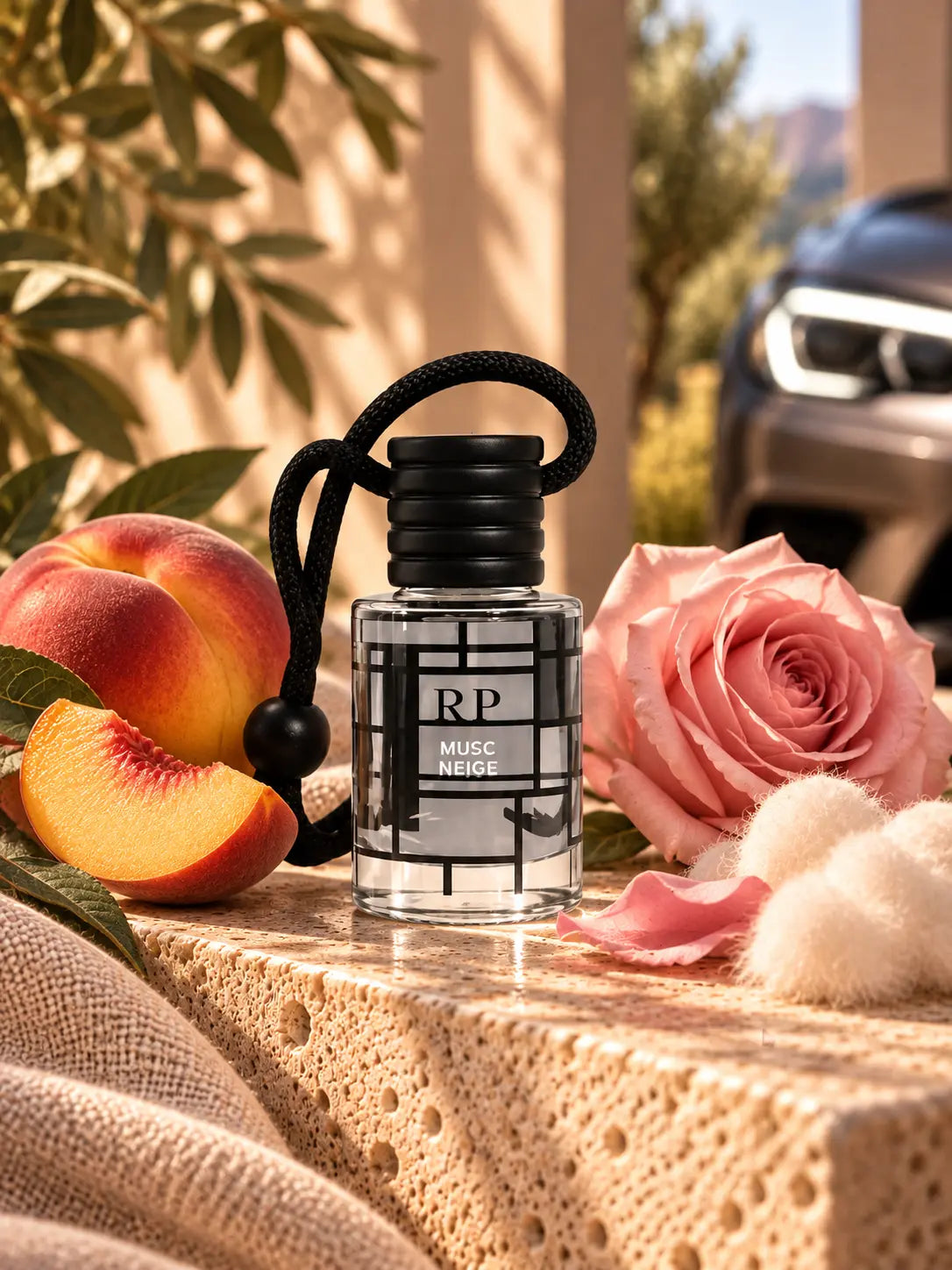 Diffuseur voiture Musc Neige RP Paris-10 ml Parfum grossiste