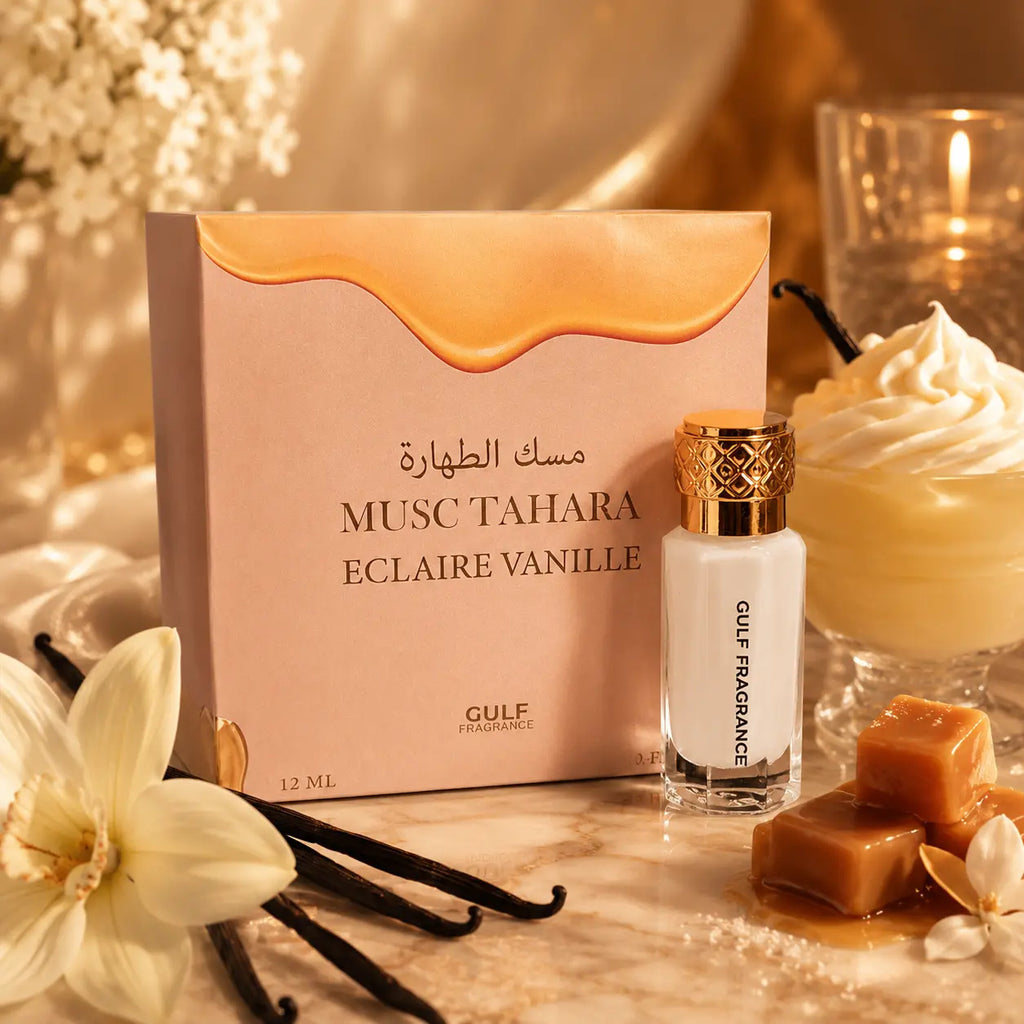 Musc Tahara Eclaire Vanille Gulf Fragrance 12 ml Parfum grossiste