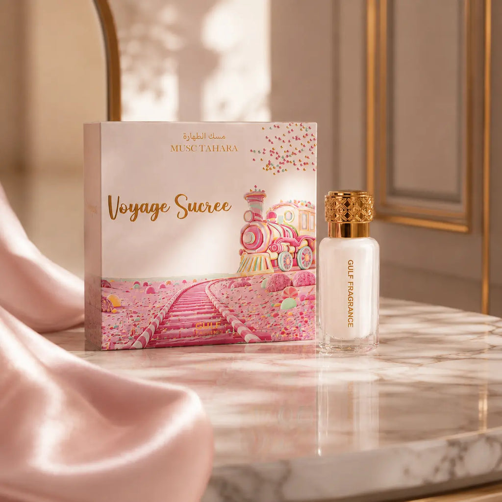 Musc Tahara Voyage sucrée Gulf Fragrance 12 ml Parfum grossiste