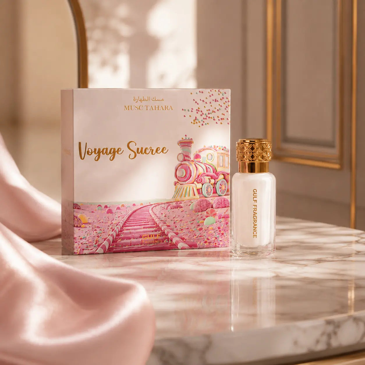 Musc Tahara Voyage sucrée Gulf Fragrance 12 ml Parfum grossiste