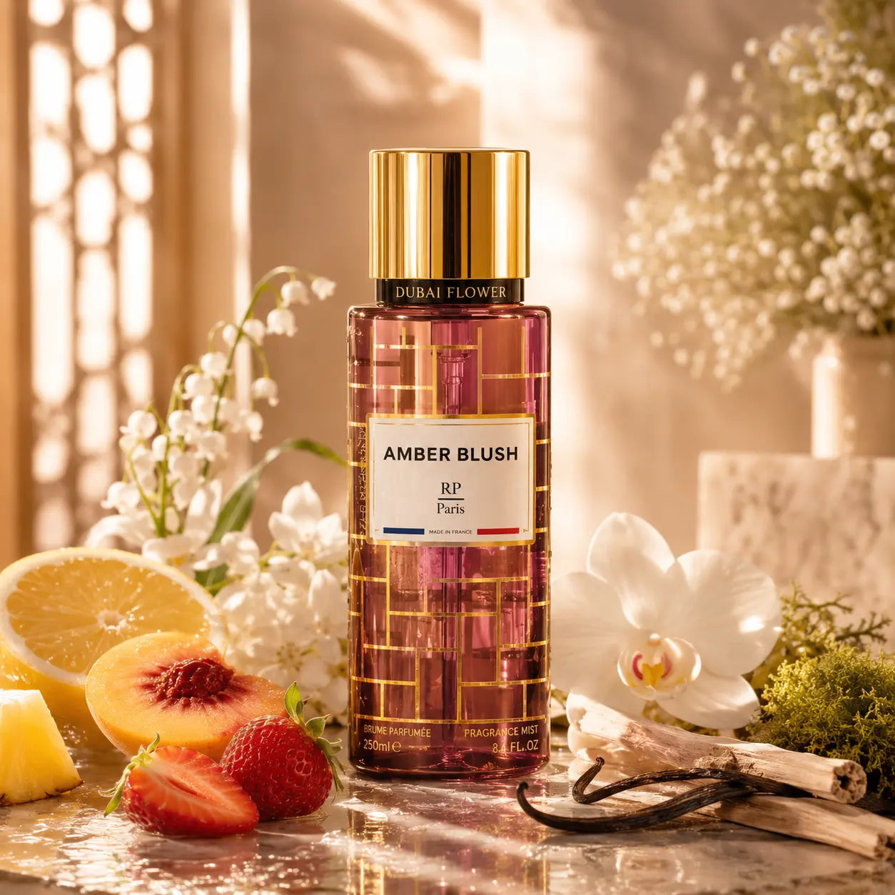 Brume parfumée Amber Blush RP Paris - 250 ml Parfum grossiste