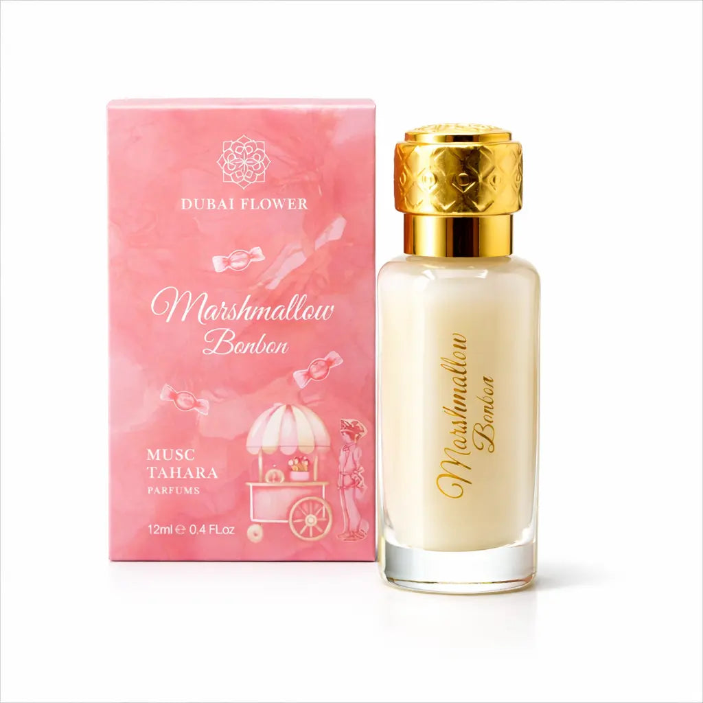Musc Tahara Marshmallow bonbon  - Dubaï Flower 12 ml Parfum grossiste