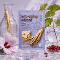 Masque anti-âge Anti-Aging Edition – Masque tissu au ginseng | Mask On Paris Mask On