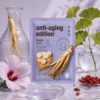 Masque anti-âge Anti-Aging Edition – Masque tissu au ginseng | Mask On Paris Mask On