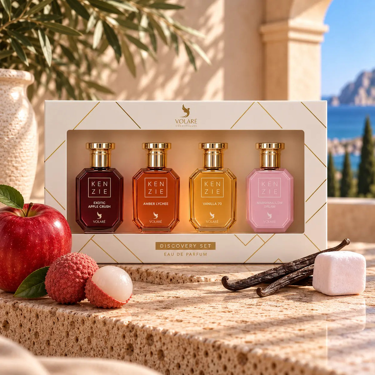 Coffret découverte parfum Volaré Kenzie - Set 4 parfums 25 ml marshop