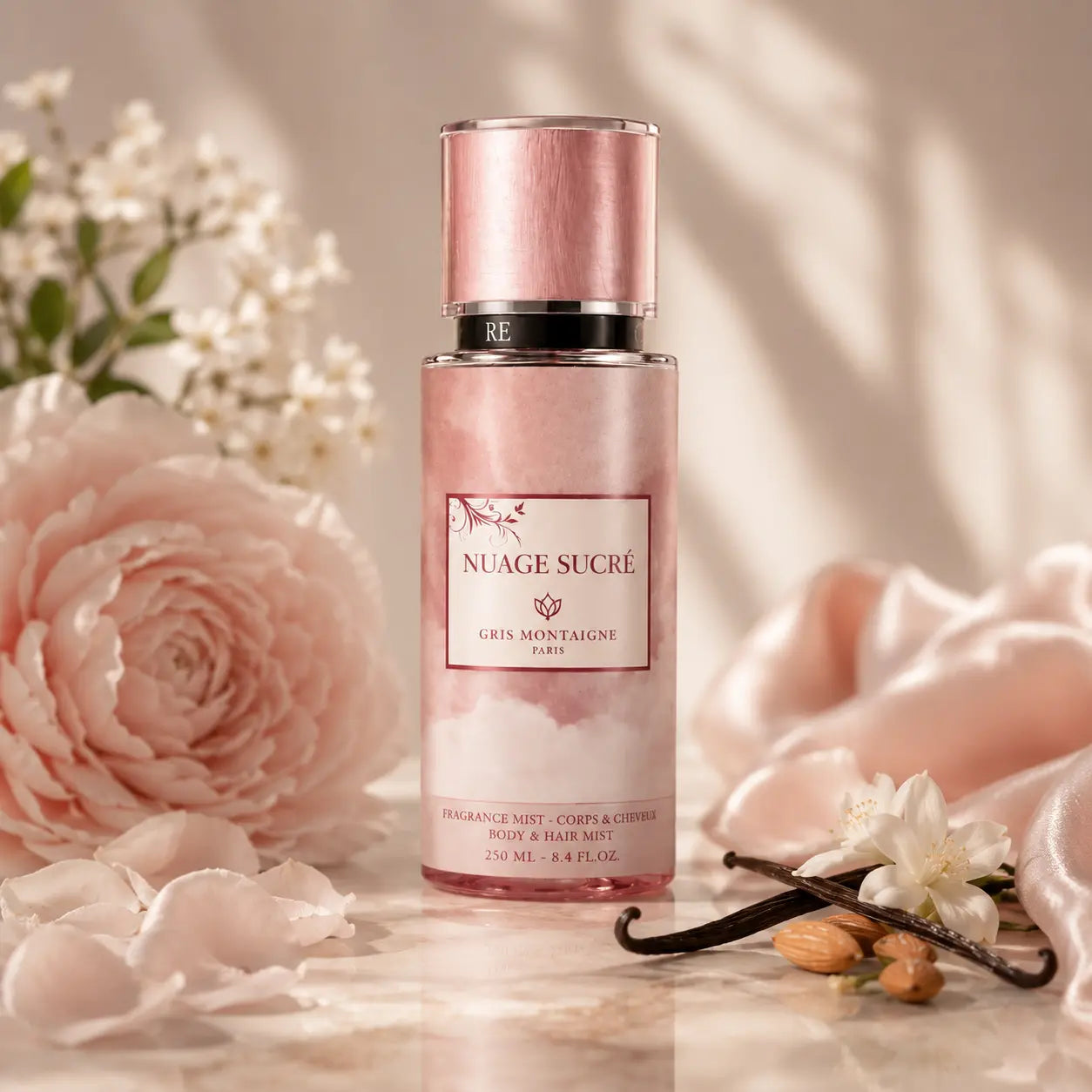 Brume parfumée Nuage Sucré Gris Montaigne 250 ml Parfum grossiste
