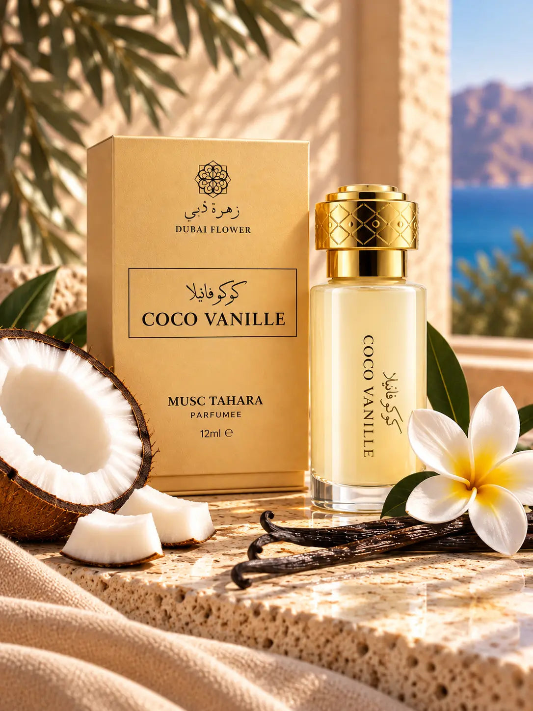 Musc Tahara Coco Vanille Dubaï Flower - 12 ml marshop